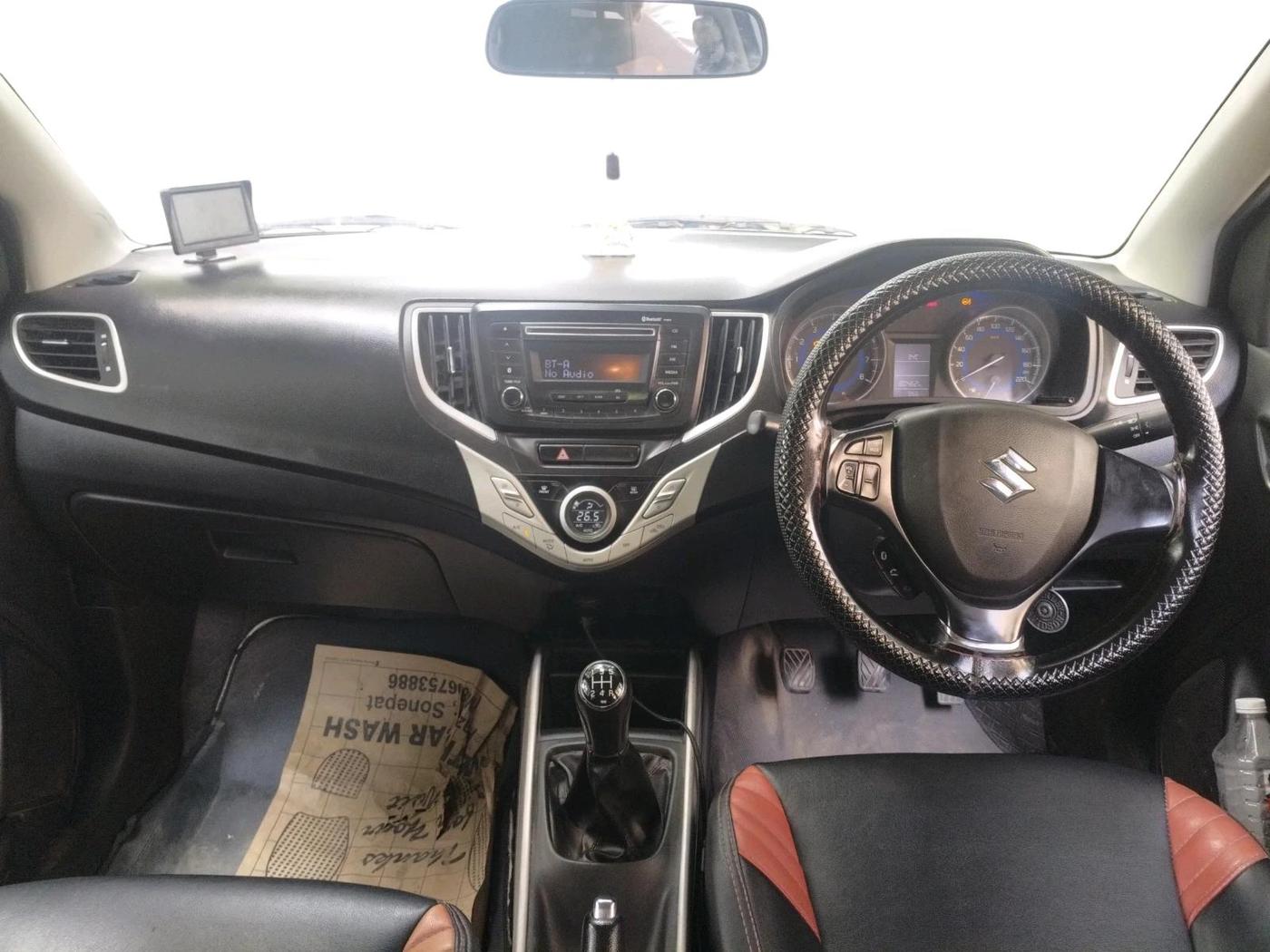 2018 Maruti Baleno DELTA PETROL 1.2, CNG, Manual, 80,462 km, interior