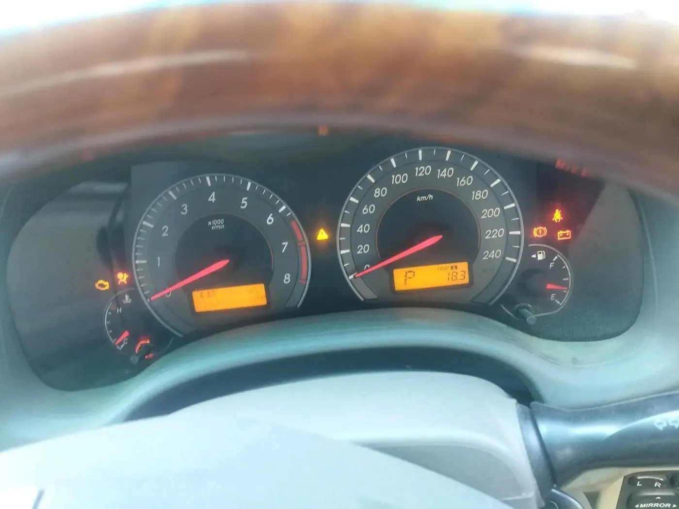 2011 Toyota Corolla Altis VL AT PETROL, Petrol, Automatic, 1,96,112 km, interior
