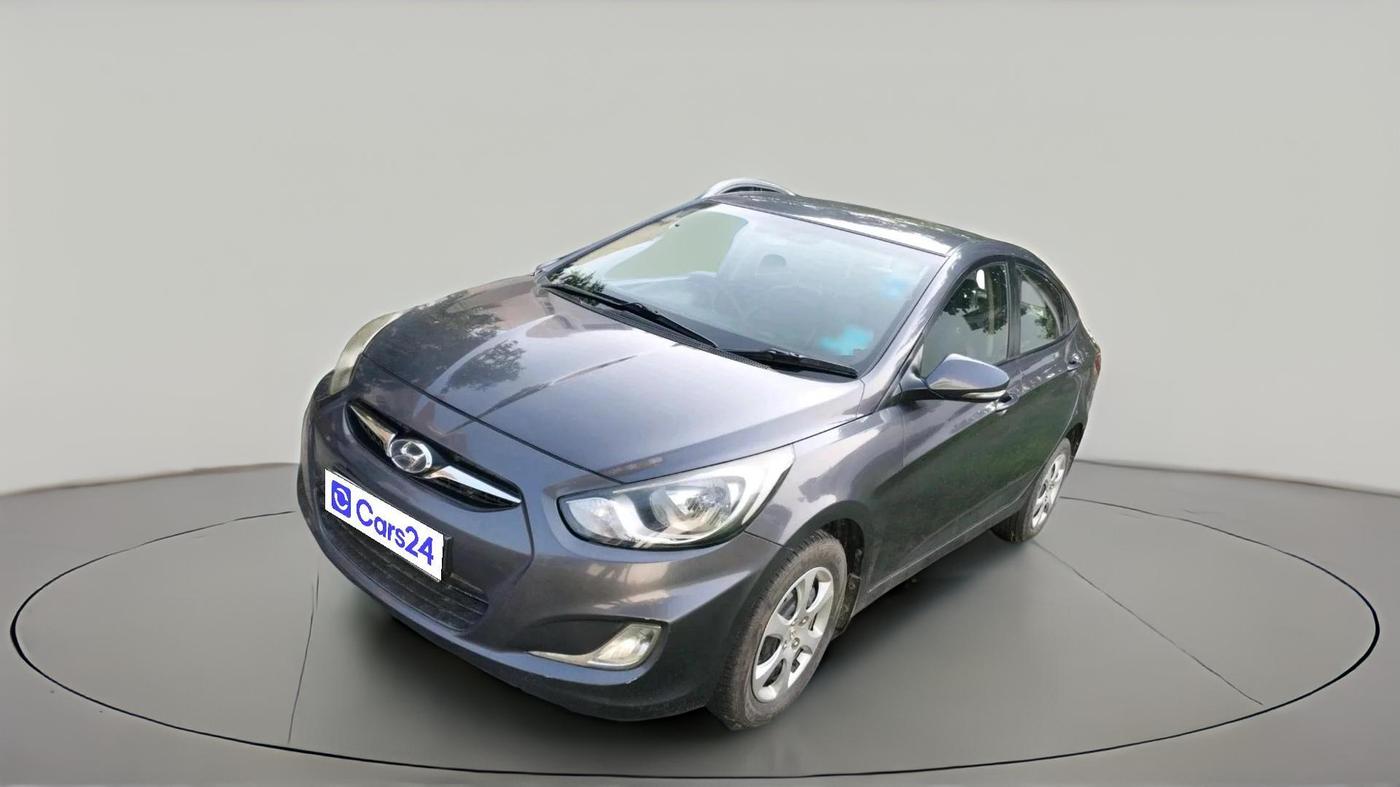 2014 Hyundai Verna FLUIDIC 1.6 VTVT EX, Petrol, Manual, 72,300 km, exterior