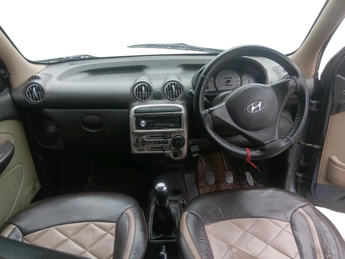 2011 Hyundai Santro Xing GL, CNG, Manual, 89,257 km, interior