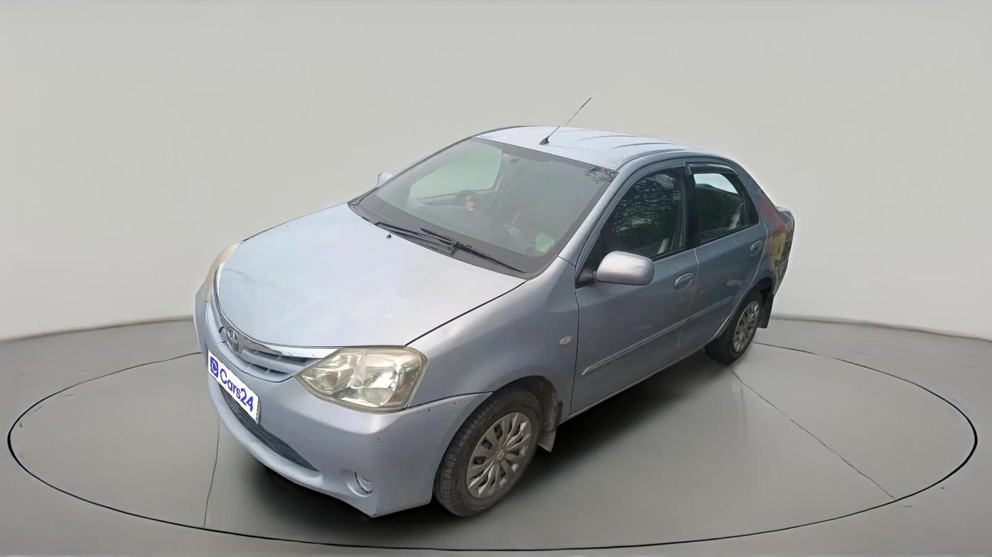 2011 Toyota Etios G, Petrol, Manual, 38,700 km, exterior