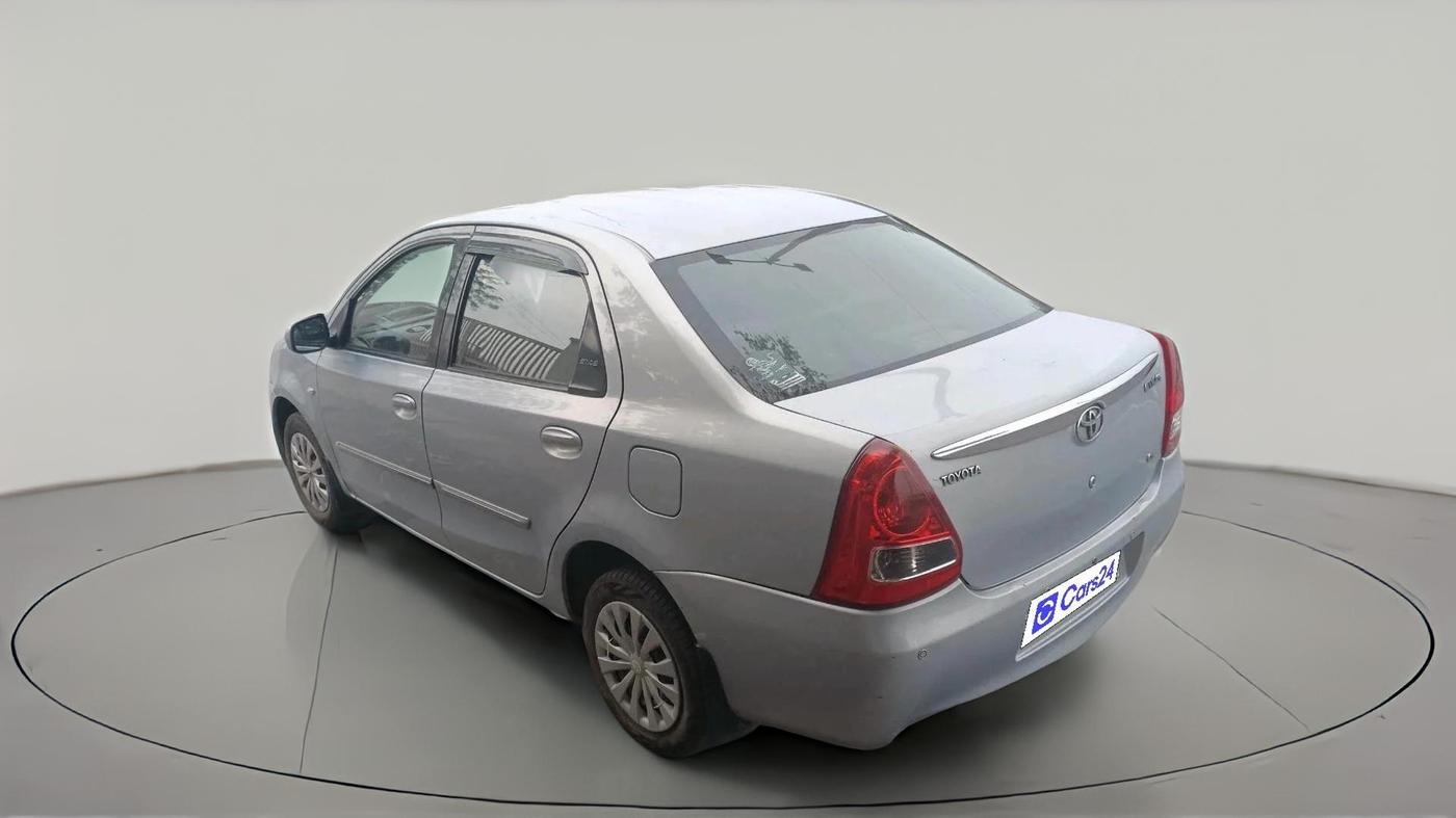 2011 Toyota Etios G, Petrol, Manual, 38,700 km, exterior