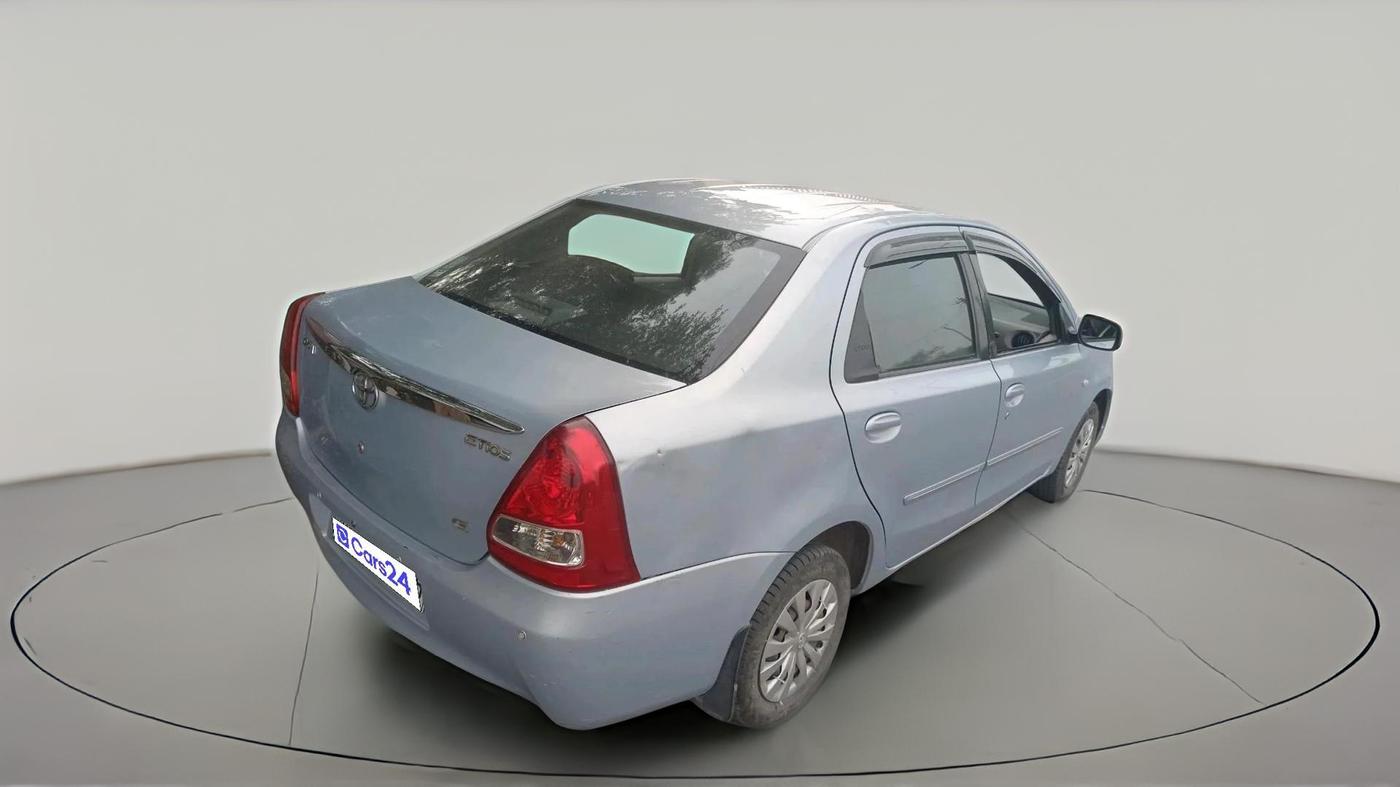 2011 Toyota Etios G, Petrol, Manual, 38,700 km, exterior