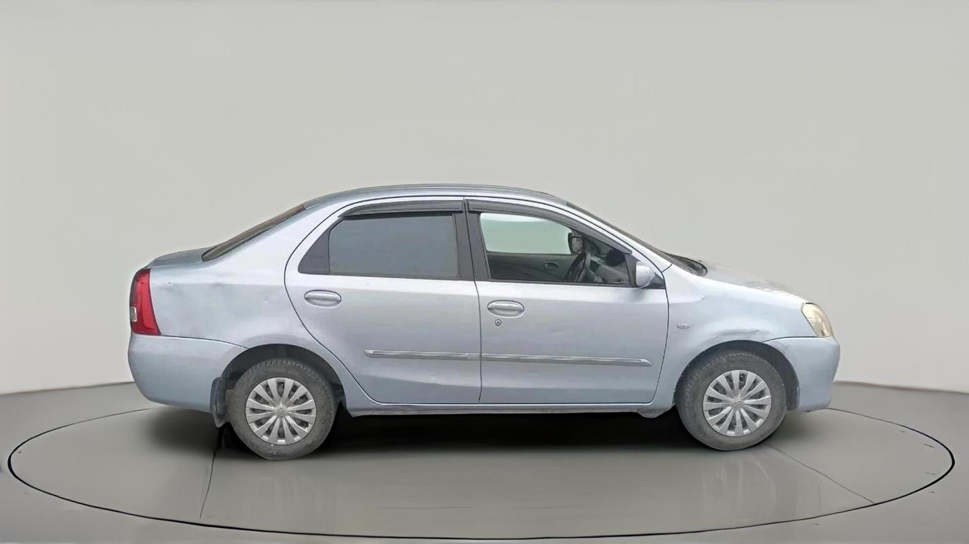 2011 Toyota Etios G, Petrol, Manual, 38,700 km, exterior