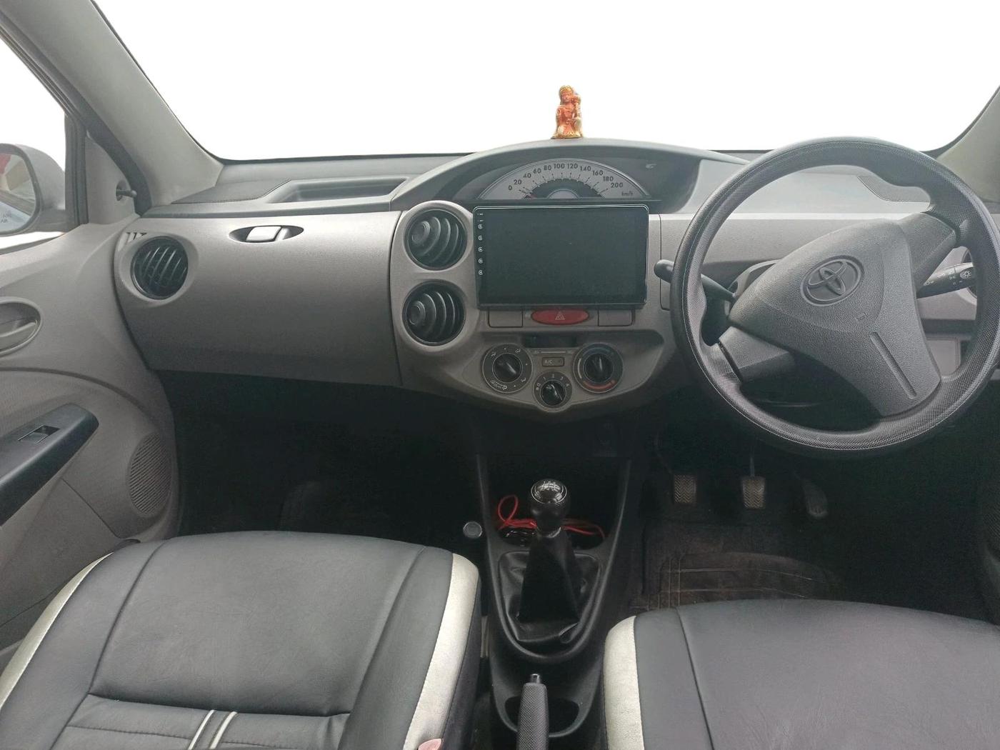 2011 Toyota Etios G, Petrol, Manual, 38,700 km, interior