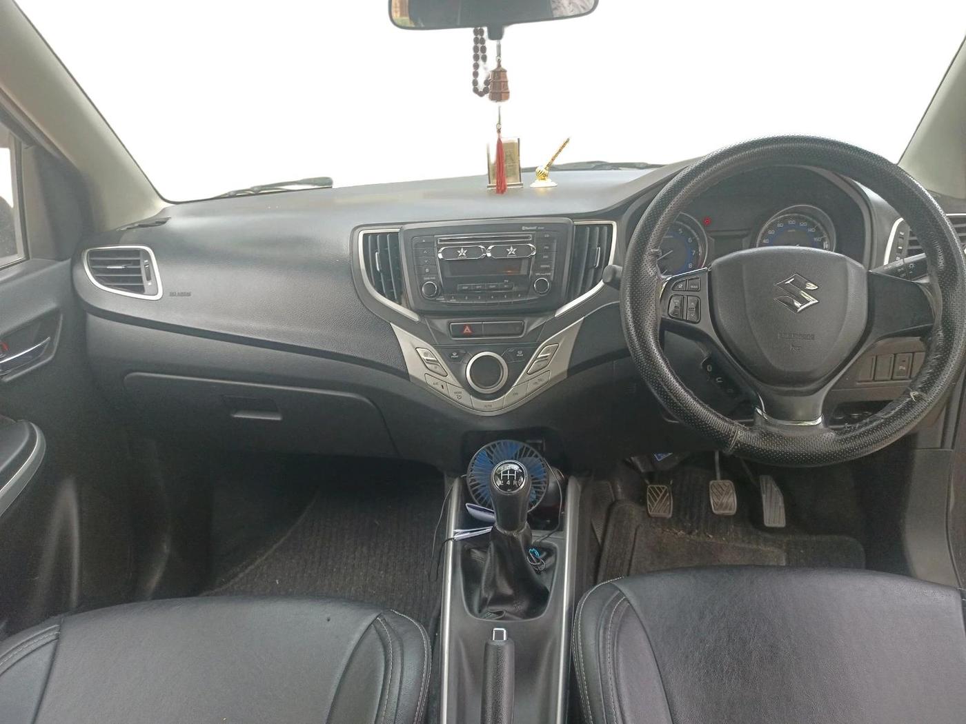 2017 Maruti Baleno DELTA PETROL 1.2, Petrol, Manual, 60,599 km, interior