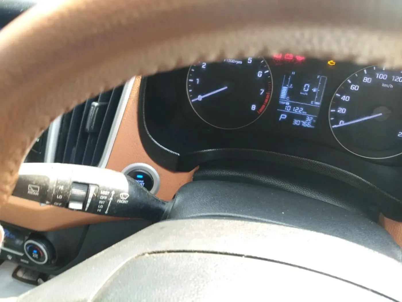 2019 Hyundai Creta SX AT 1.6 PETROL, Petrol, Automatic, 30,766 km, interior
