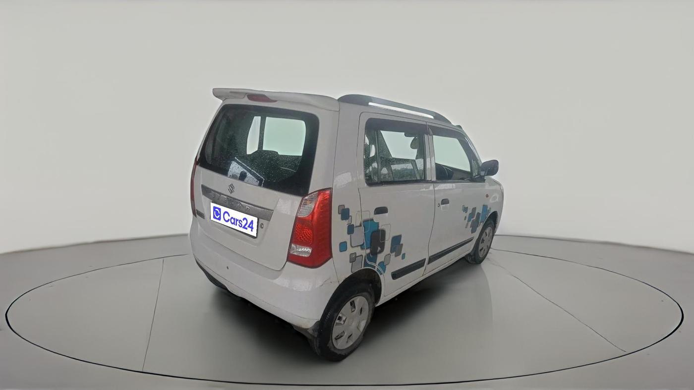 2017 Maruti Wagon R 1.0 LXI, Petrol, Manual, 77,621 km, exterior