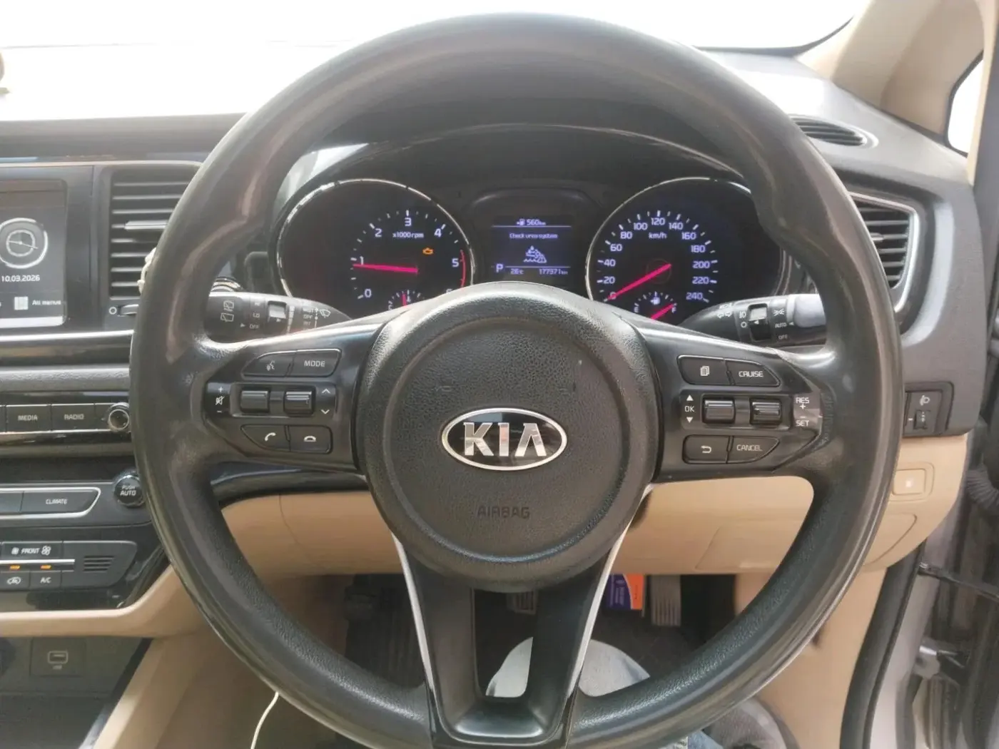 2020 KIA CARNIVAL PRESTIGE 2.2 7 STR, Diesel, Automatic, 88,775 km, interior