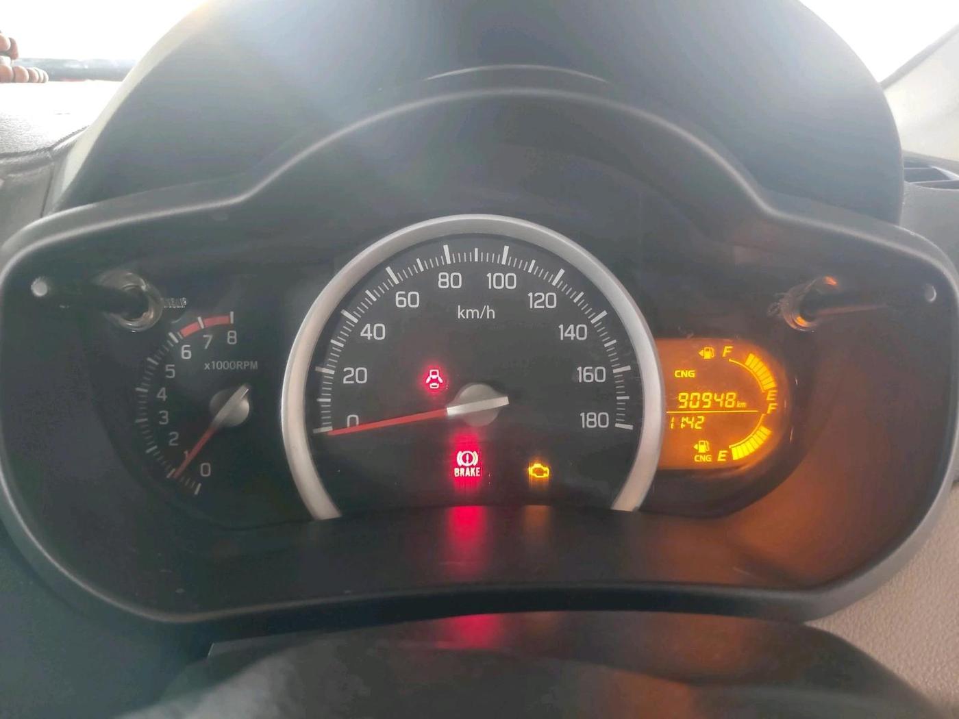 2017 Maruti Celerio VXI CNG, CNG, Manual, 90,948 km, interior