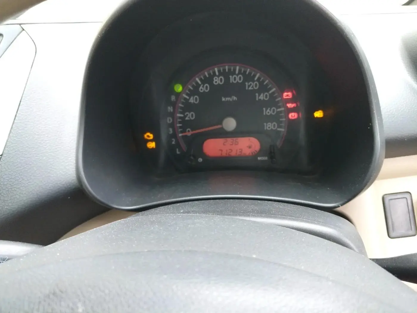 2012 Maruti A Star VXI (ABS) AT, CNG, Automatic, 83,323 km, interior