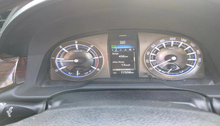 2017 Toyota Innova Crysta 2.4 VX 8 STR, Diesel, Manual, 77,558 km, interior