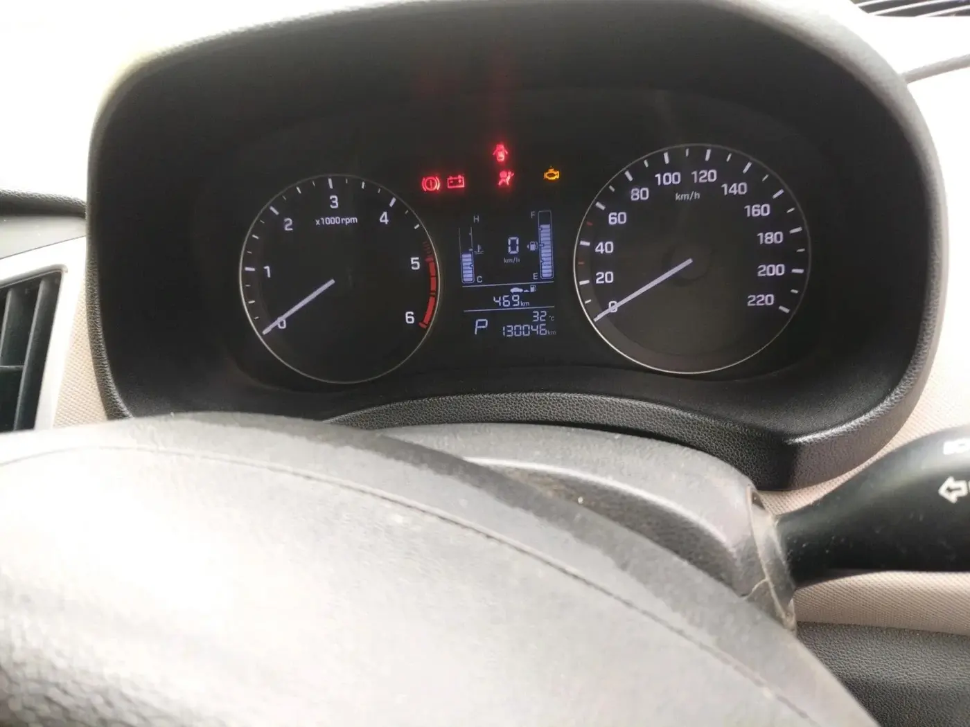 2018 Hyundai Creta SX AT 1.6 DIESEL, Diesel, Automatic, 1,30,046 km, interior