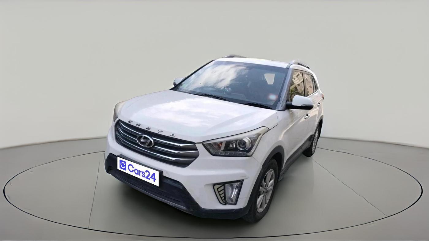 2016 Hyundai Creta SX PLUS AT 1.6 DIESEL, Diesel, Automatic, 1,17,558 km, exterior