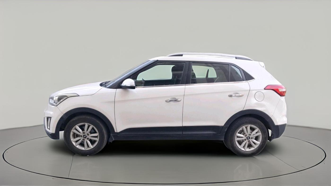 2016 Hyundai Creta SX PLUS AT 1.6 DIESEL, Diesel, Automatic, 1,17,558 km, exterior