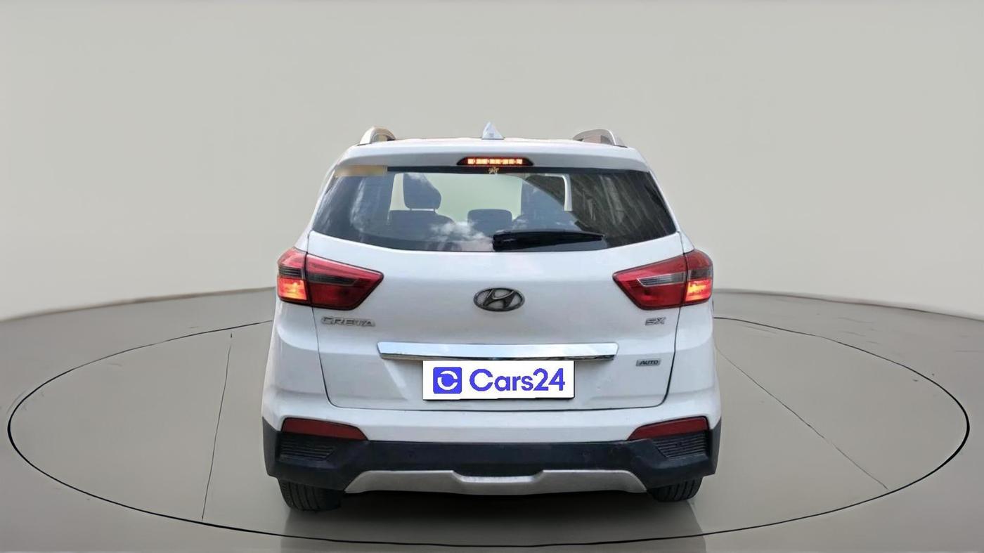 2016 Hyundai Creta SX PLUS AT 1.6 DIESEL, Diesel, Automatic, 1,17,558 km, exterior