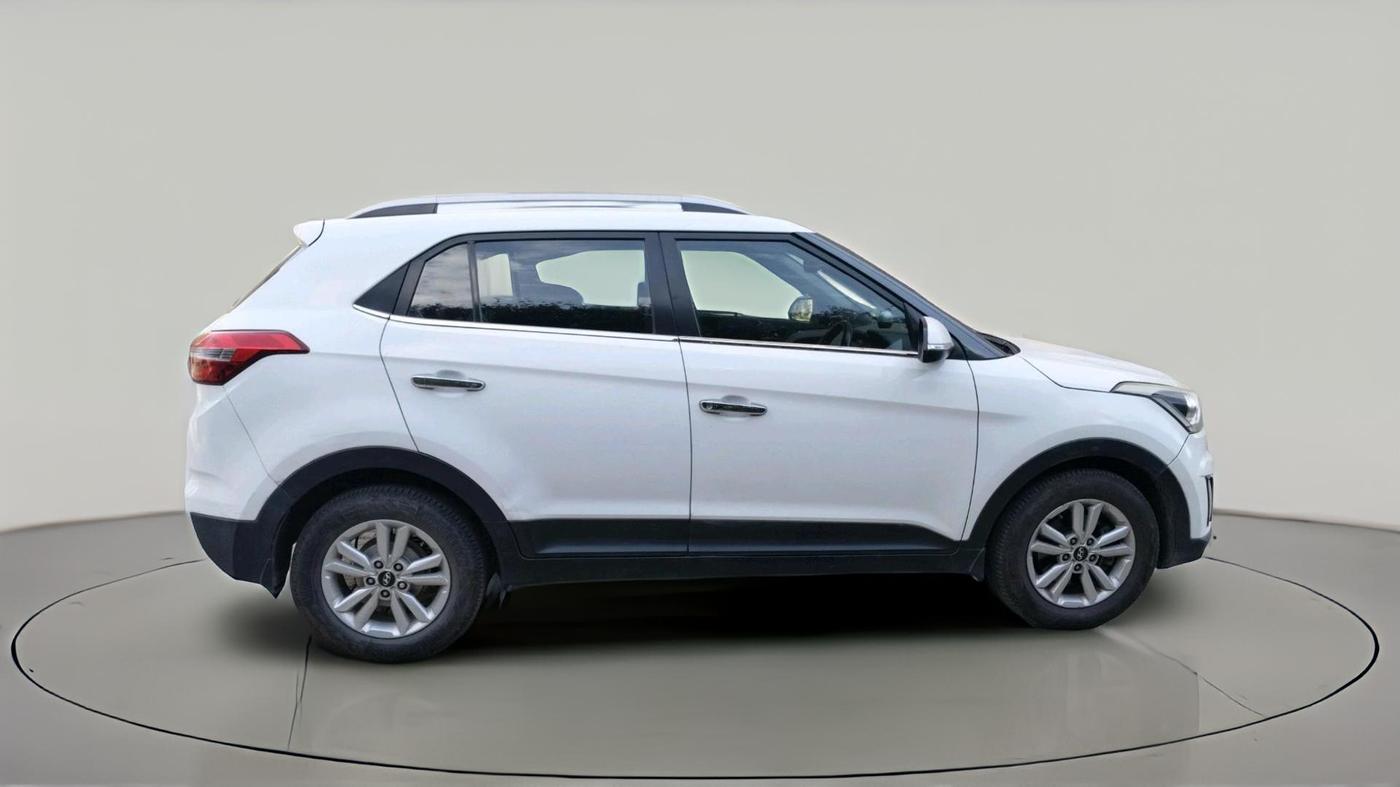 2016 Hyundai Creta SX PLUS AT 1.6 DIESEL, Diesel, Automatic, 1,17,558 km, exterior