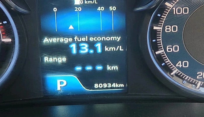 2023 Maruti XL6 ZETA AT, Petrol, Automatic, 80,934 km, interior