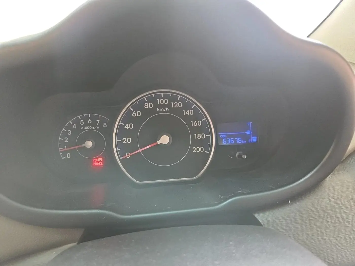2012 Hyundai i10 MAGNA 1.2, Petrol, Manual, 63,676 km, interior