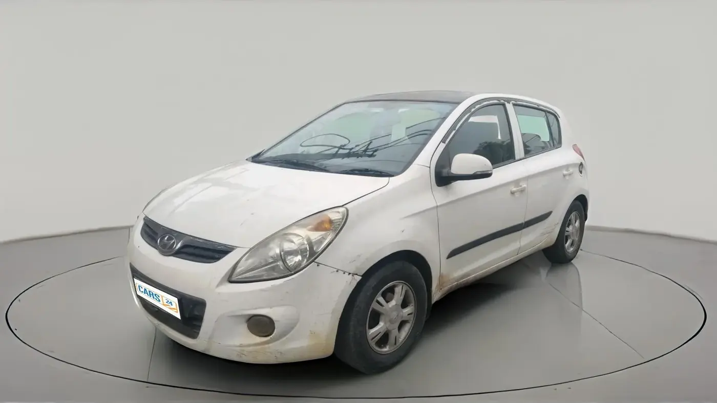 2011 Hyundai i20 SPORTZ (O) 1.2, CNG, Manual, 1,17,704 km, exterior