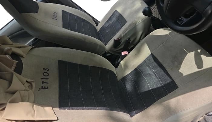 2011 Toyota Etios G, CNG, Manual, 1,82,658 km, interior