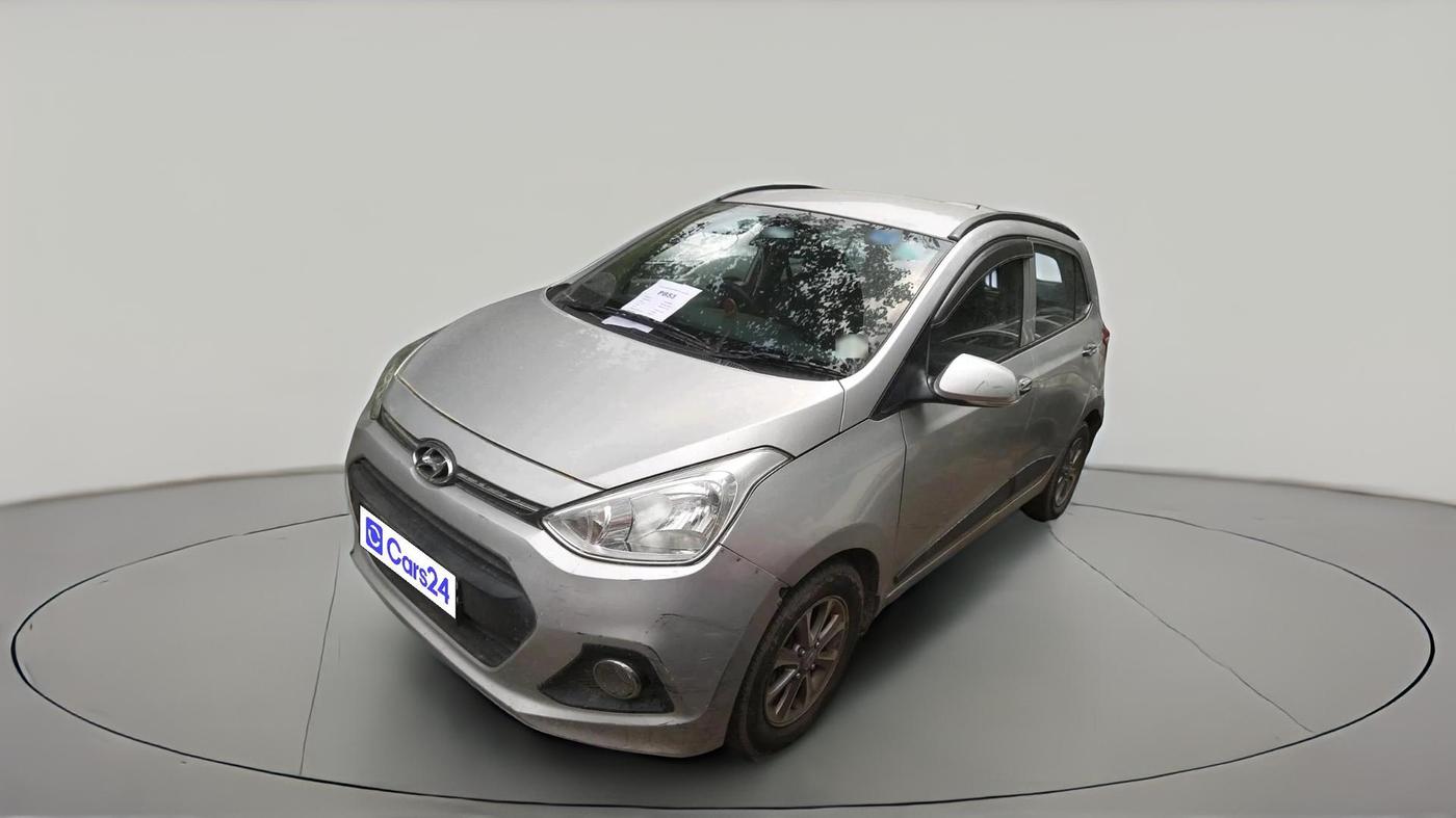 2016 Hyundai Grand i10 ASTA (O) AT 1.2 KAPPA VTVT, Petrol, Automatic, 1,43,993 km, exterior