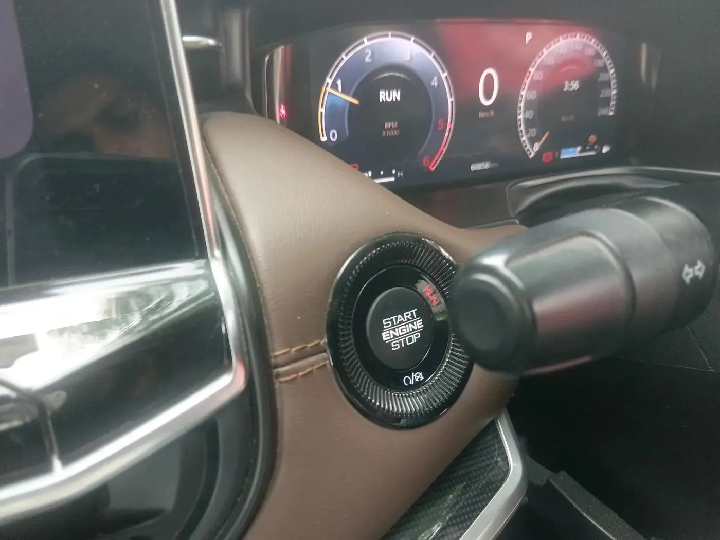 2023 Jeep MERIDIAN LIMITED (O) 4X2 AT, Diesel, Automatic, 60,858 km, interior