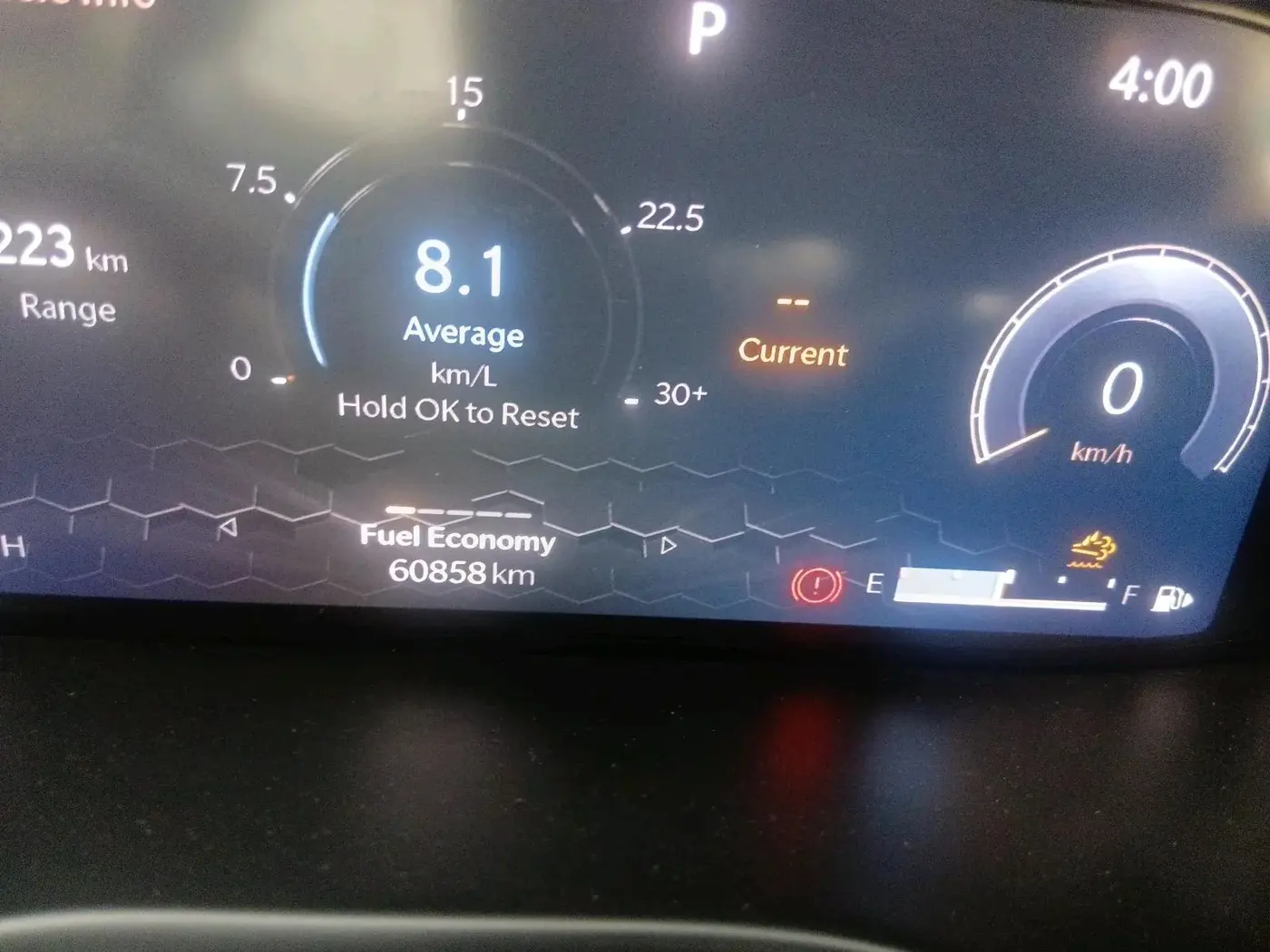 2023 Jeep MERIDIAN LIMITED (O) 4X2 AT, Diesel, Automatic, 60,858 km, interior
