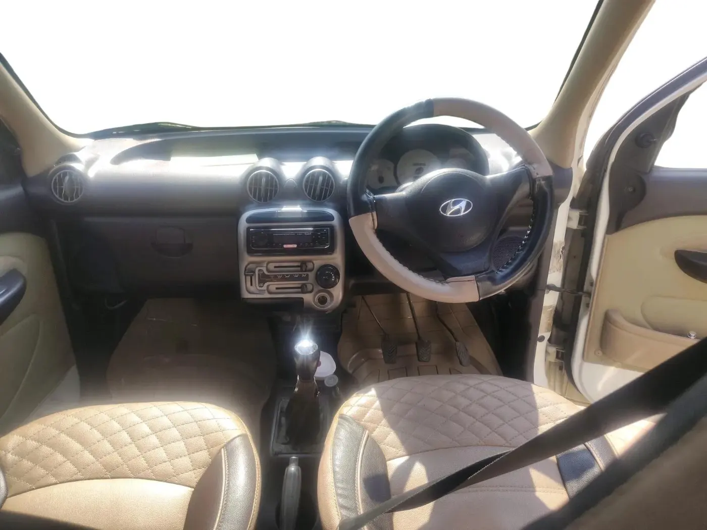 2011 Hyundai Santro Xing GLS, CNG, Manual, 1,27,504 km, interior