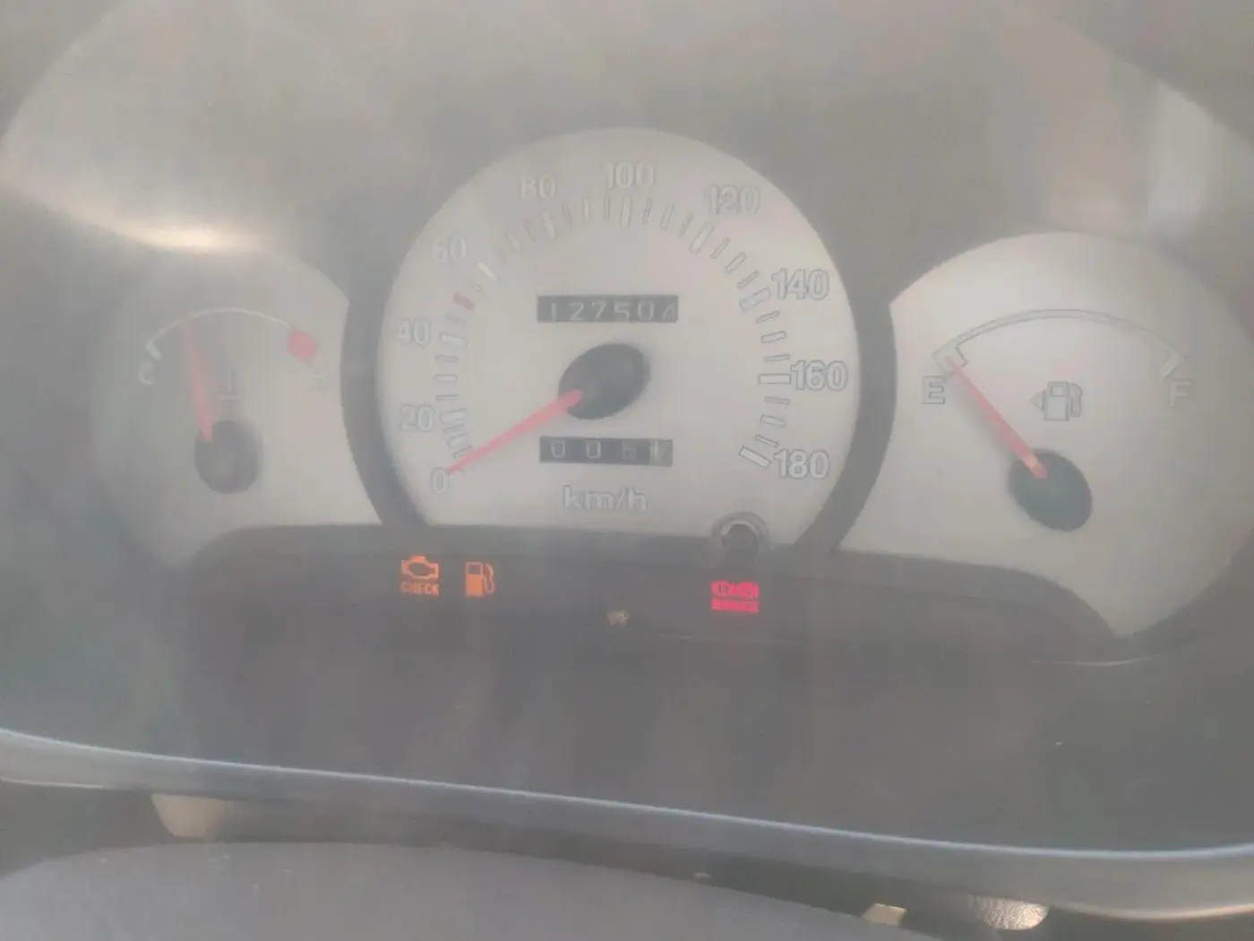 2011 Hyundai Santro Xing GLS, CNG, Manual, 1,27,504 km, interior