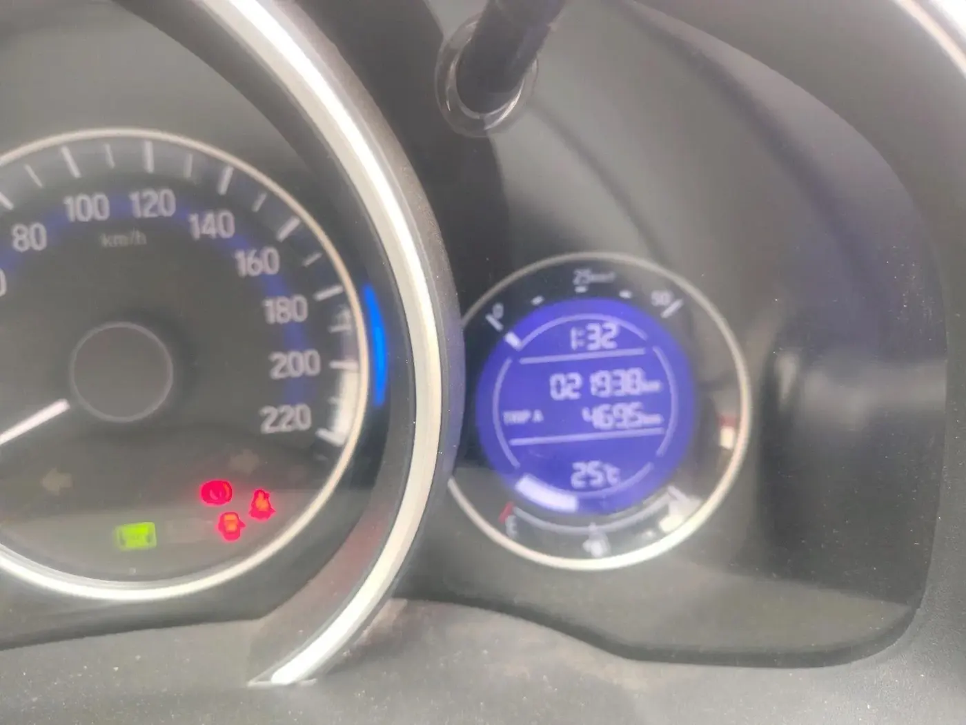 2022 Honda WR-V 1.2L I-VTEC VX MT, Petrol, Manual, 21,938 km, interior