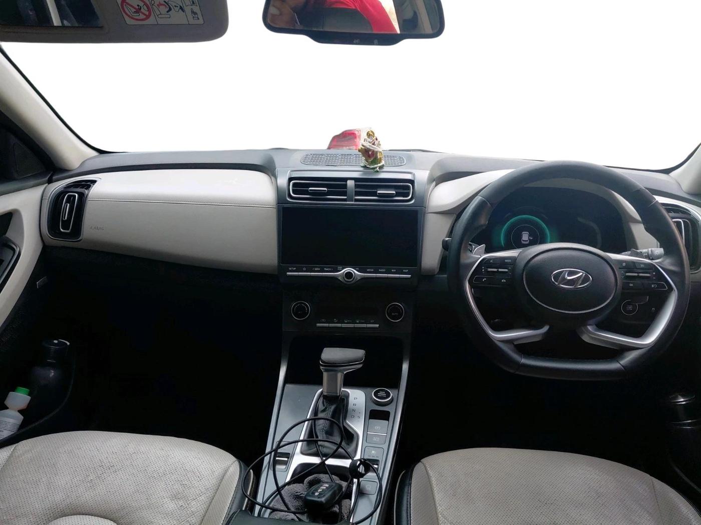 2020 Hyundai Creta SX (O) AT 1.5 DIESEL, Diesel, Automatic, 1,83,192 km, interior