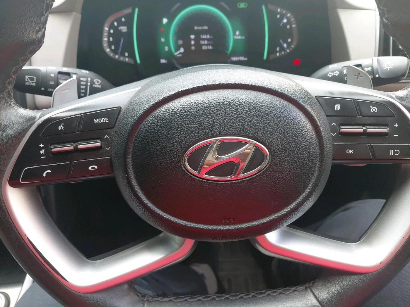 2020 Hyundai Creta SX (O) AT 1.5 DIESEL, Diesel, Automatic, 1,83,192 km, interior
