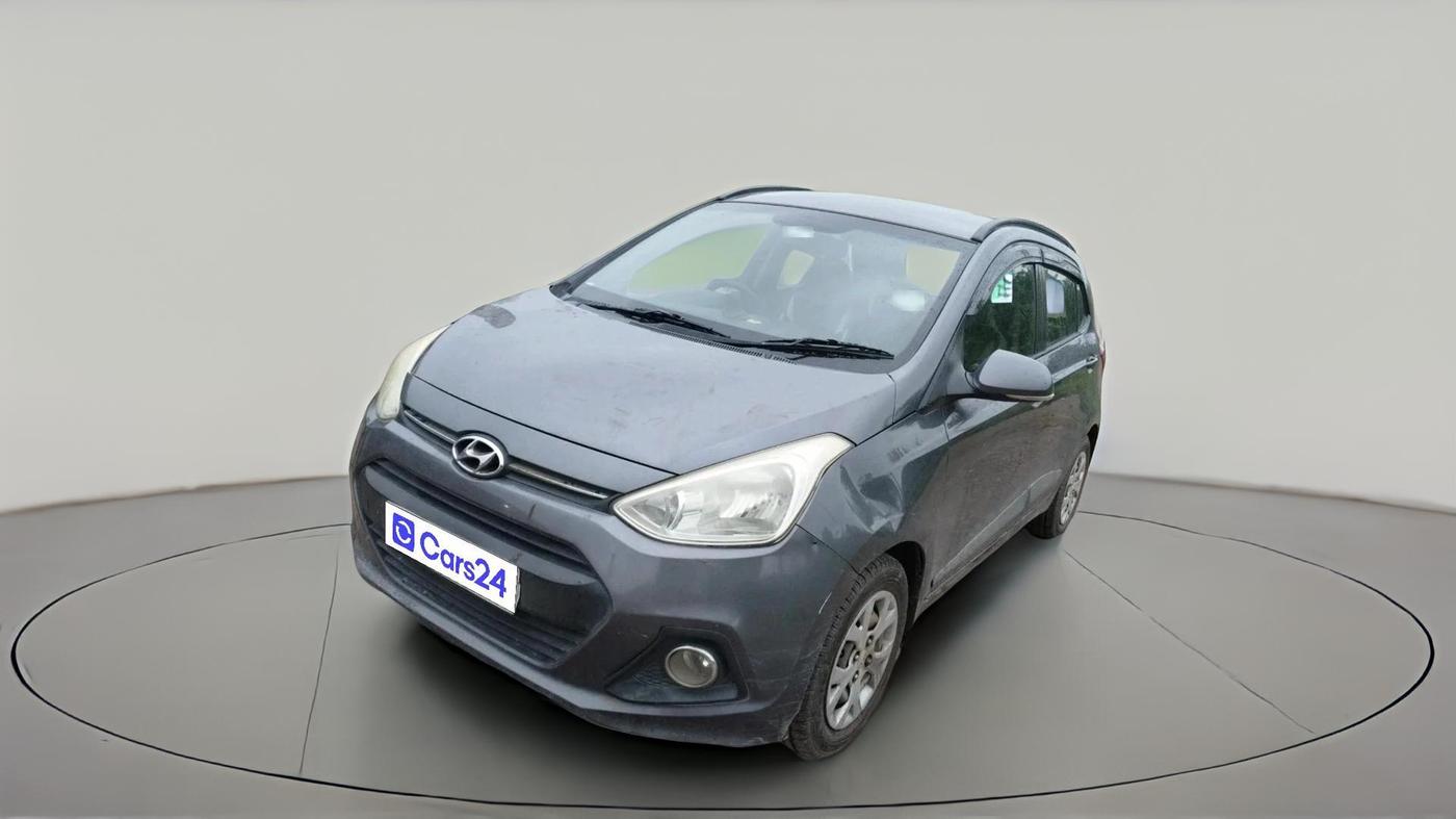 2015 Hyundai Grand i10 SPORTZ 1.2 KAPPA VTVT, CNG, Manual, 1,44,892 km, exterior