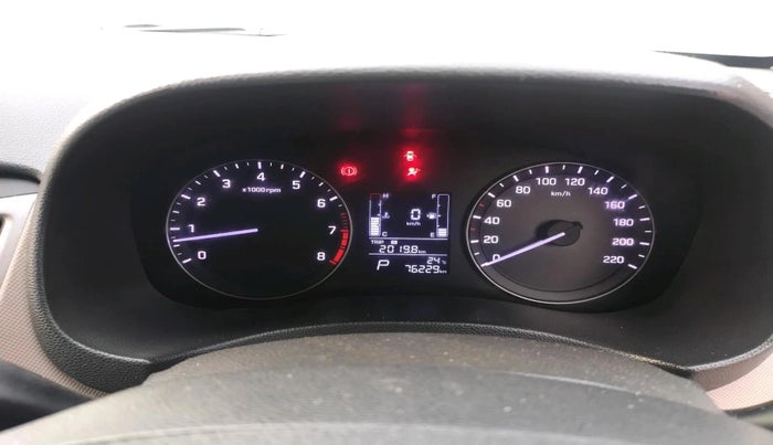 2016 Hyundai Creta SX PLUS AT 1.6 PETROL, Petrol, Automatic, 76,229 km, interior