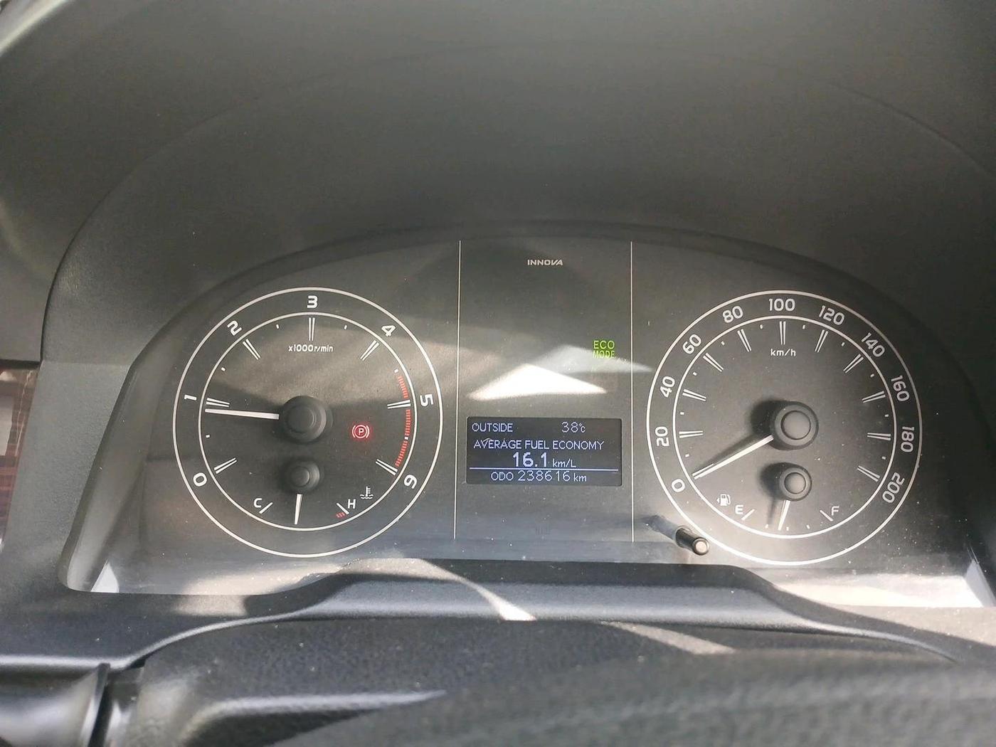2019 Toyota Innova Crysta 2.4 G 7 STR, Diesel, Manual, 2,38,616 km, interior