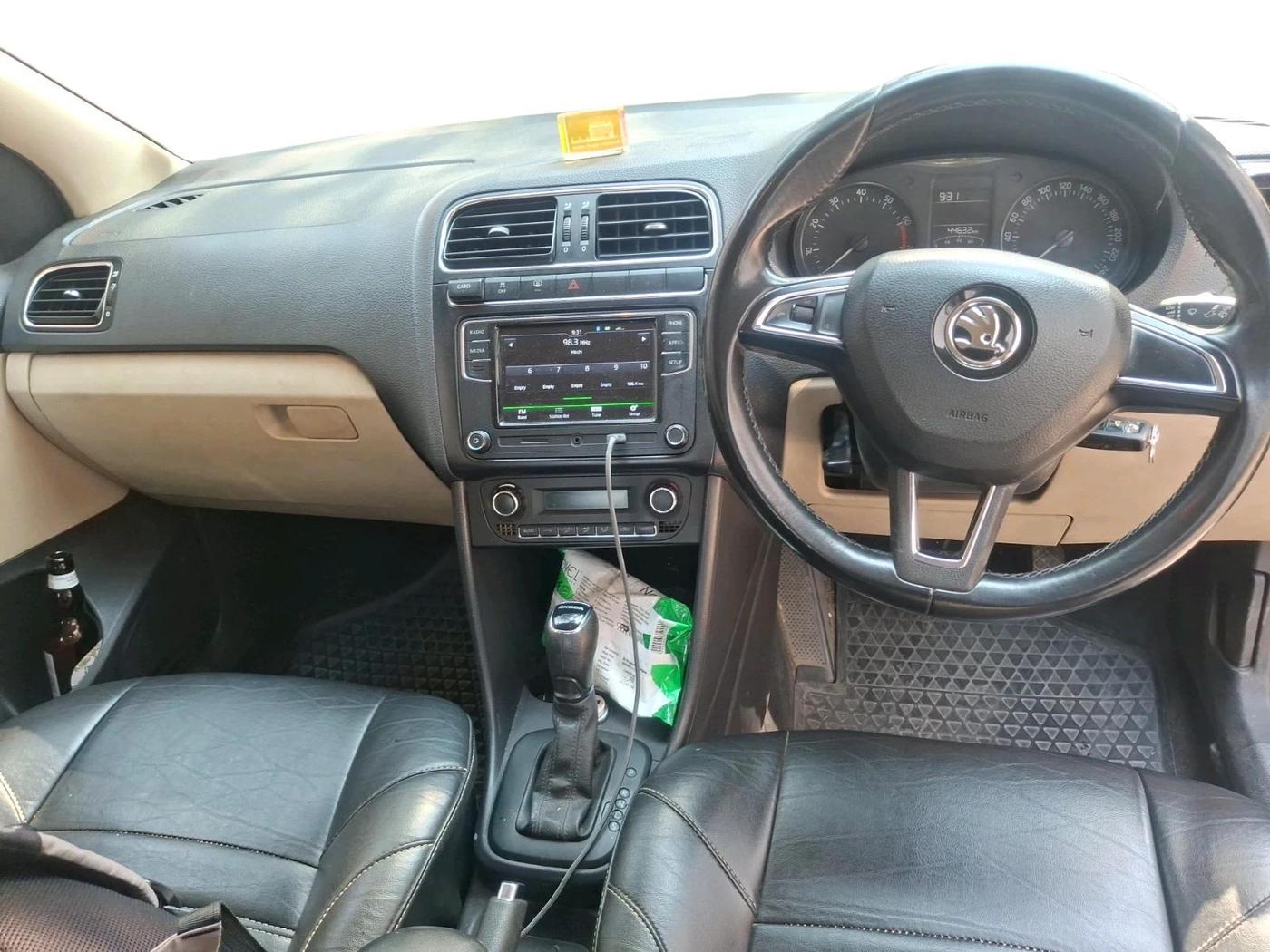 2021 Skoda Rapid AMBITION AT TSI, Petrol, Automatic, 44,632 km, interior