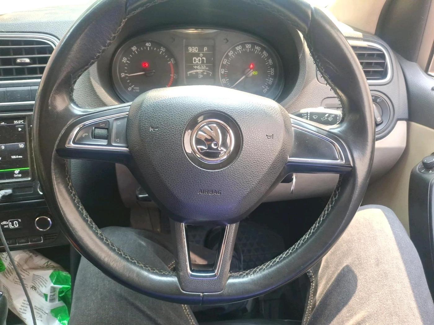 2021 Skoda Rapid AMBITION AT TSI, Petrol, Automatic, 44,632 km, interior