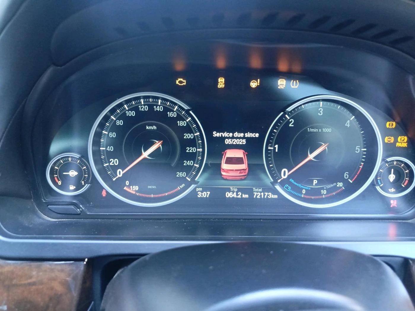 2014 BMW 7 Series 730L D, Diesel, Automatic, 72,173 km, interior