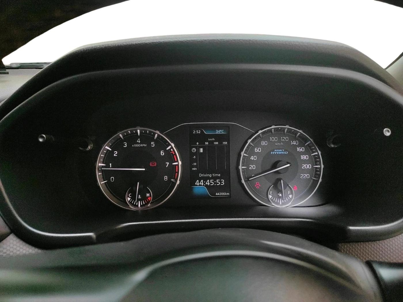 2022 Maruti BREZZA ZXI SMART HYBRID , Petrol, Manual, 44,206 km, interior