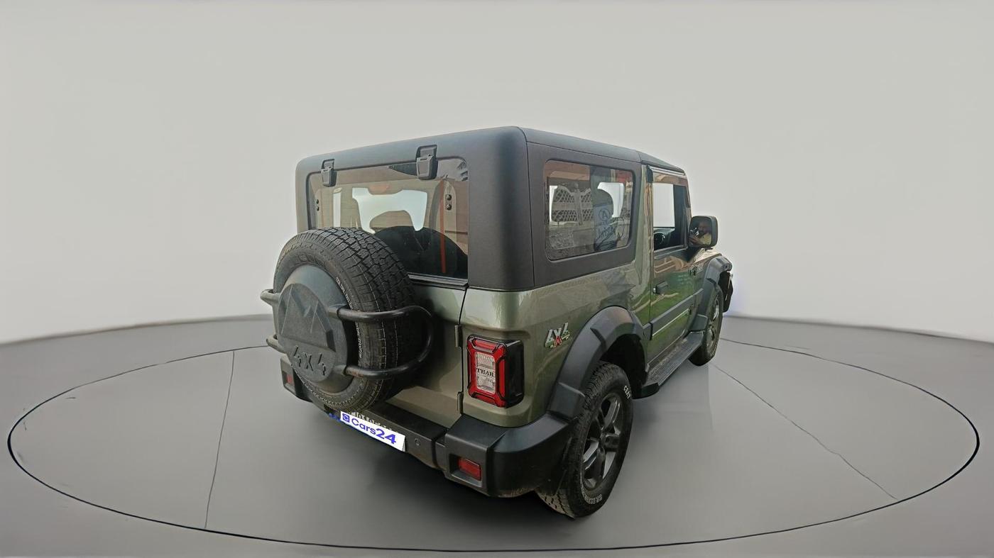 2022 Mahindra Thar LX HT PETROL 4WD MT, Petrol, Manual, 9,500 km, exterior