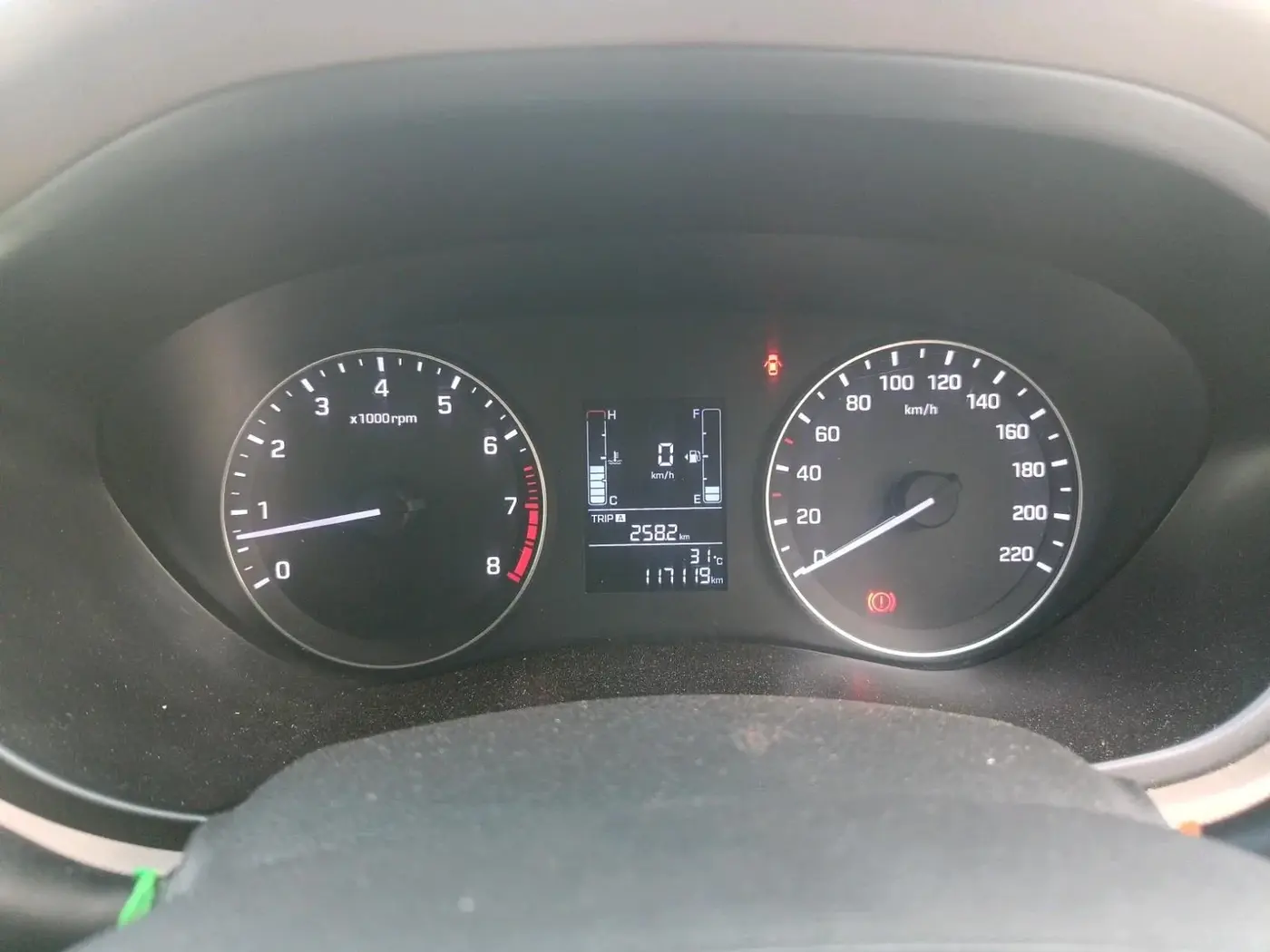 2017 Hyundai Elite i20 SPORTZ 1.2, Petrol, Manual, 1,17,119 km, interior
