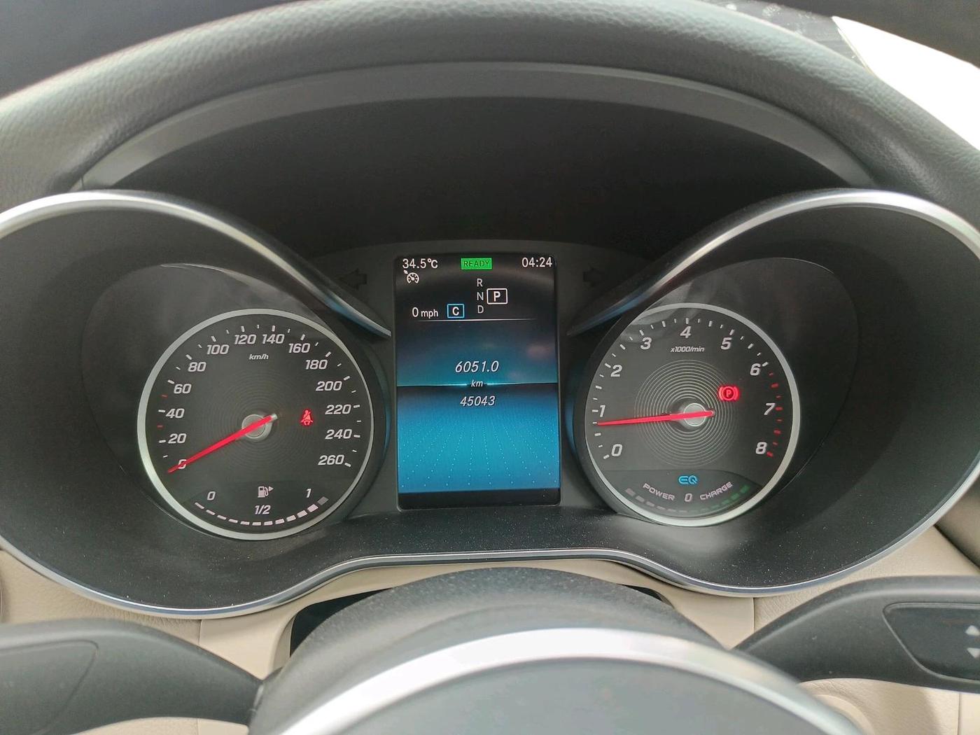 2019 Mercedes Benz C Class C 200 AVANTGARDE, Petrol, Automatic, 45,043 km, interior