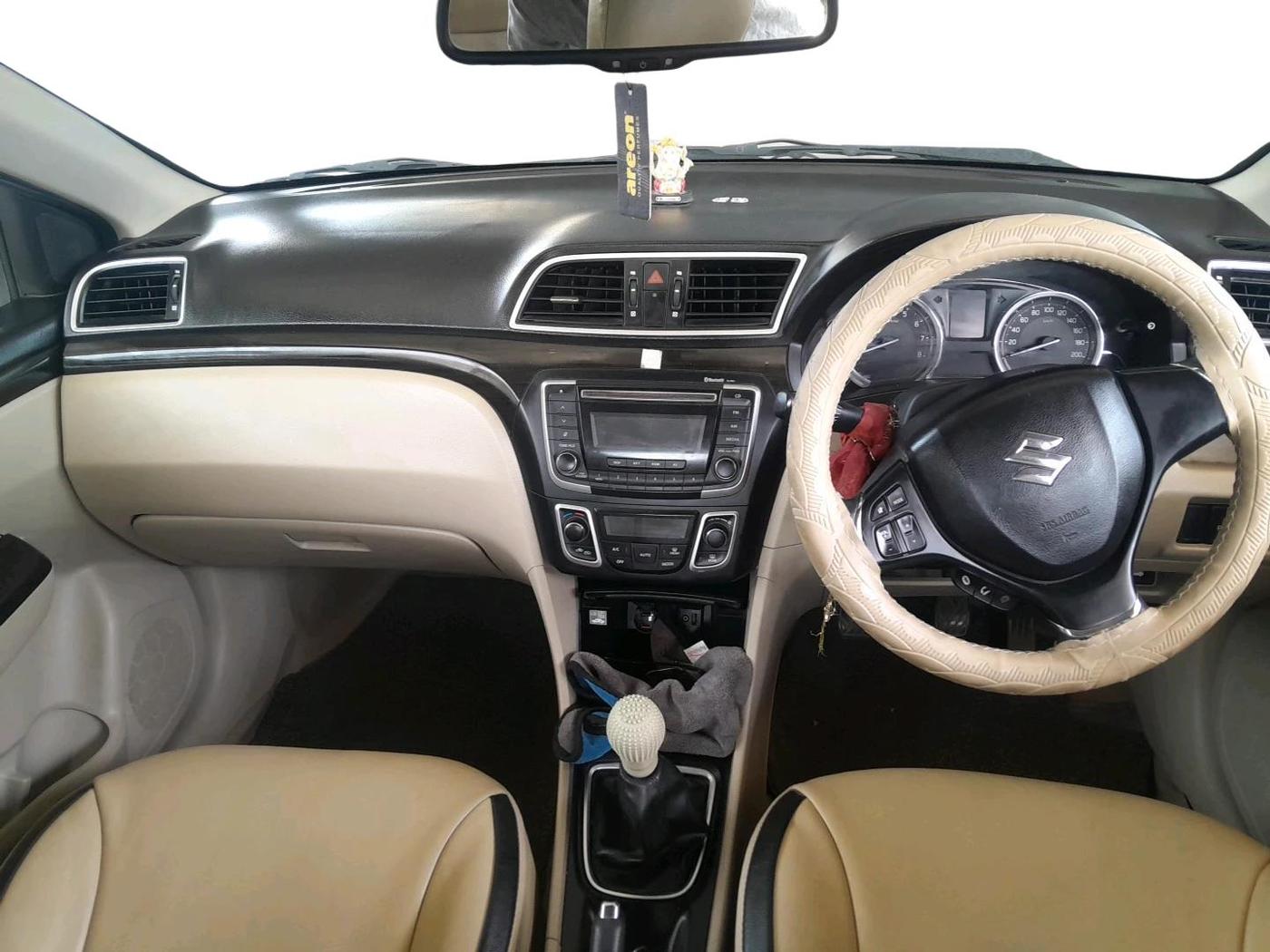 2017 Maruti Ciaz ZETA 1.4  MT PETROL, Petrol, Manual, 36,277 km, interior