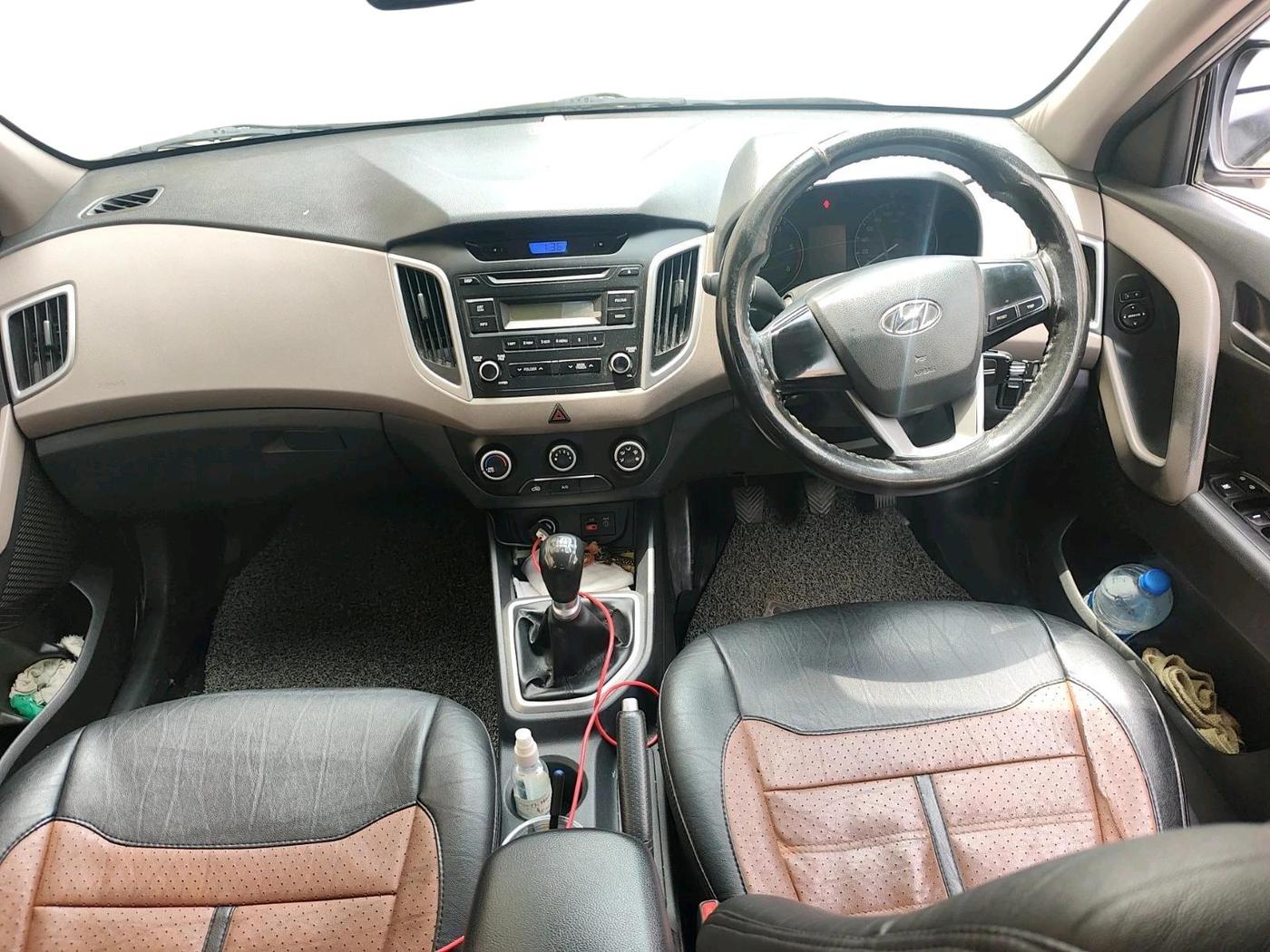 2017 Hyundai Creta E PLUS 1.4 DIESEL, Diesel, Manual, 2,05,511 km, interior