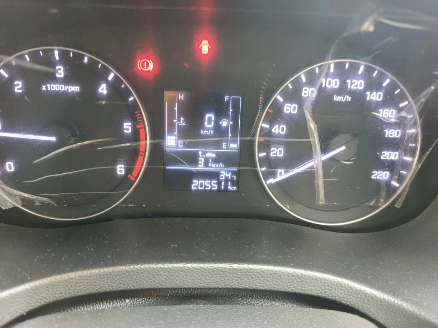 2017 Hyundai Creta E PLUS 1.4 DIESEL, Diesel, Manual, 2,05,511 km, interior