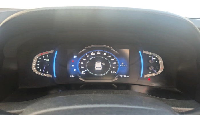 2020 Hyundai Creta SX (O) 1.4 TURBO DCT, Petrol, Automatic, 70,703 km, interior