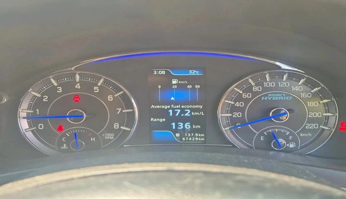 2022 Maruti Ciaz ALPHA 1.5 SHVS PETROL, Petrol, Manual, 67,429 km, interior