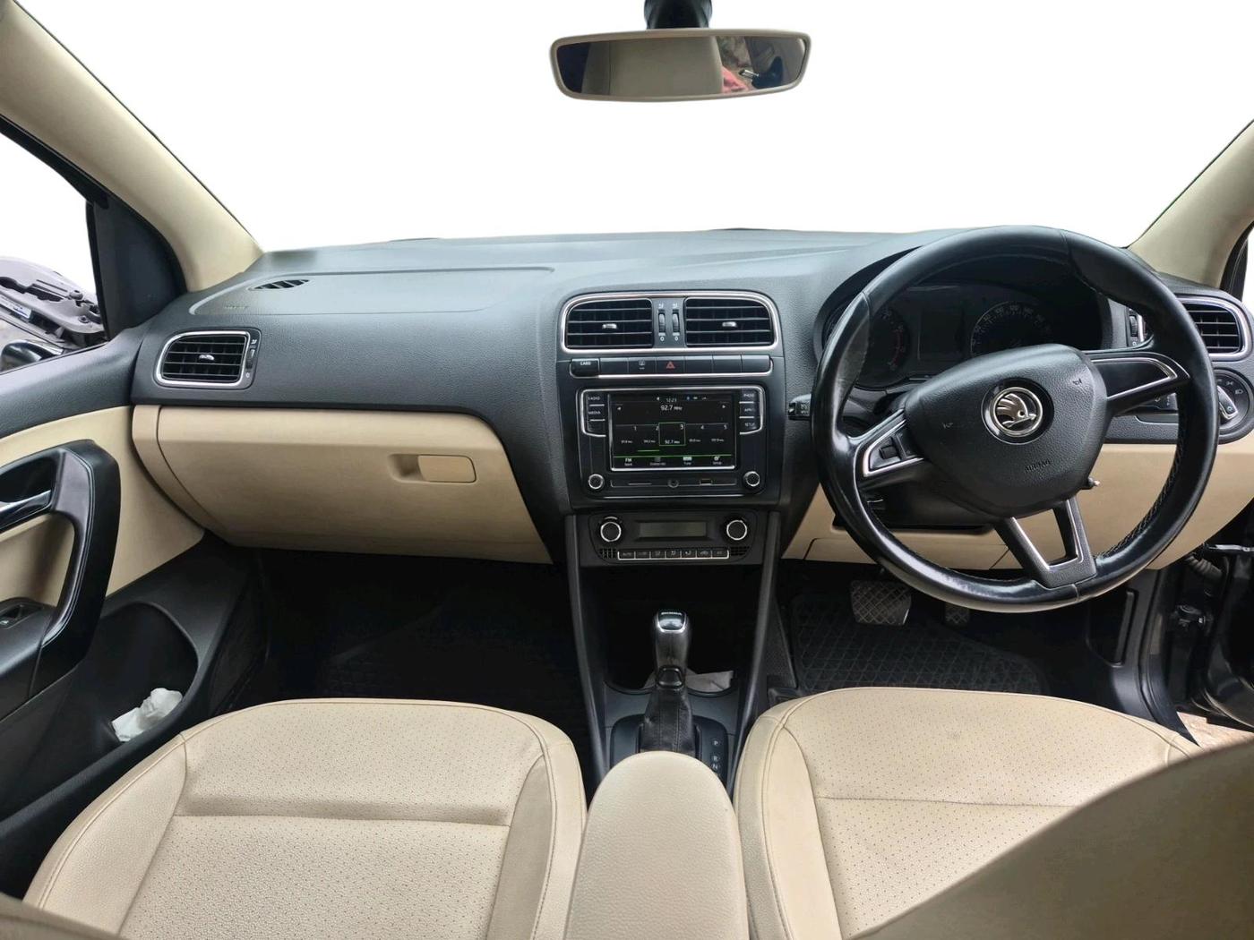 2019 Skoda Rapid STYLE 1.6 MPI AT, Petrol, Automatic, 91,061 km, interior