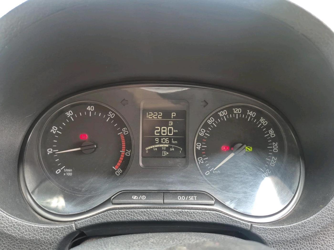 2019 Skoda Rapid STYLE 1.6 MPI AT, Petrol, Automatic, 91,061 km, interior